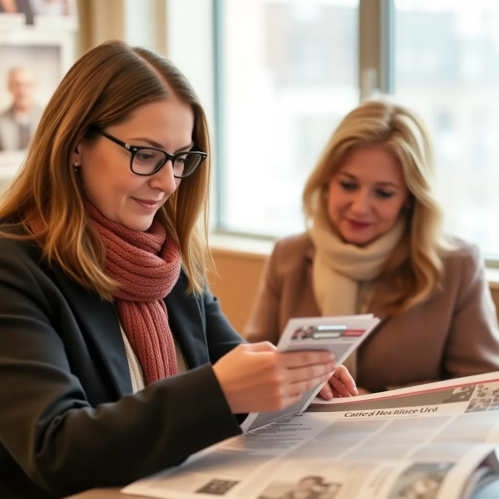 Zeitungsauschnitt mit dem Titel "24 Heures Décès" und einer Traueranzeige in der Zeitung.